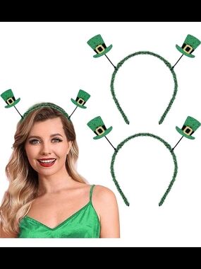 Niltracy 2 Pcs St. Patrick's Day Headband
